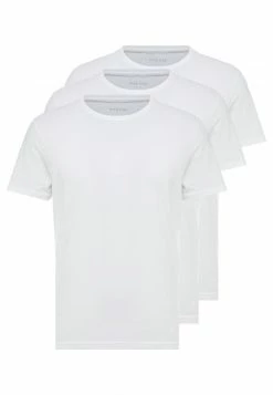 Pier One Hombre 3 PACK - Camiseta Básica - White