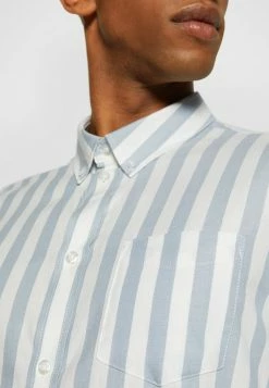 Pier One Hombre Camisa - Light Blue/white -Pier One Comercio e24b508b69f54dd9827c91eaed7bd75a
