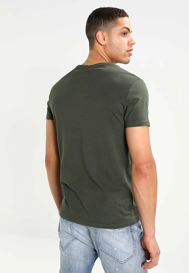 Pier One Hombre Camiseta Básica - Khaki 5 Pier One Hombre Camiseta Básica - Khaki - Imagen 3