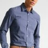 Pier One Hombre Camisa - Blue -Pier One Comercio e4c294344c28453b99da11ad6e193c3c