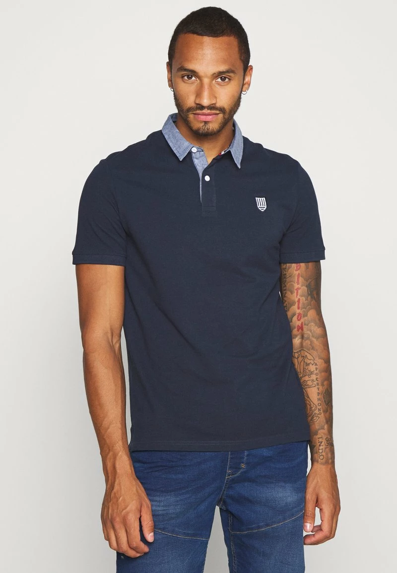Pier One Hombre Polo - Dark Blue 3 Pier One Hombre Polo - Dark Blue