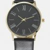 Pier One Unisexo Reloj - Black/gold-coloured -Pier One Comercio e51d4908e8e147b3a5734d11068f94da