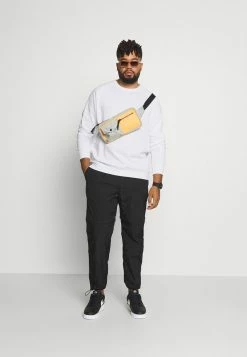 Pier One Hombre BIG CREW NECK 2PACK - Sudadera - Black/white