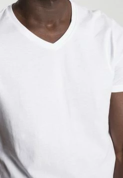 Pier One Hombre 3 PACK - Camiseta Básica - White/black/light Grey -Pier One Comercio e59fd4a773ff4e2da1f149bee48df656