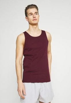 Pier One Hombre 3 PACK - Camiseta Interior - Dark Blue/bordeaux/off-white -Pier One Comercio e5c0c269801440abb1025cc34256b4eb