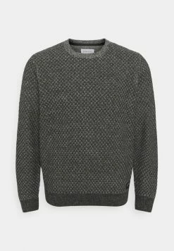 Pier One Hombre Jersey De Punto - Mottled Grey -Pier One Comercio e60459c31f784e4eba6835ff13ef2a53