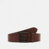 Pier One Unisexo LEATHER UNISEX - Cinturón - Cognac