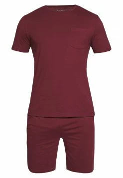 Pier One Hombre SET - Pijama - Bordeaux -Pier One Comercio ea4ab5bab37d411fbfd2e7564600fc54