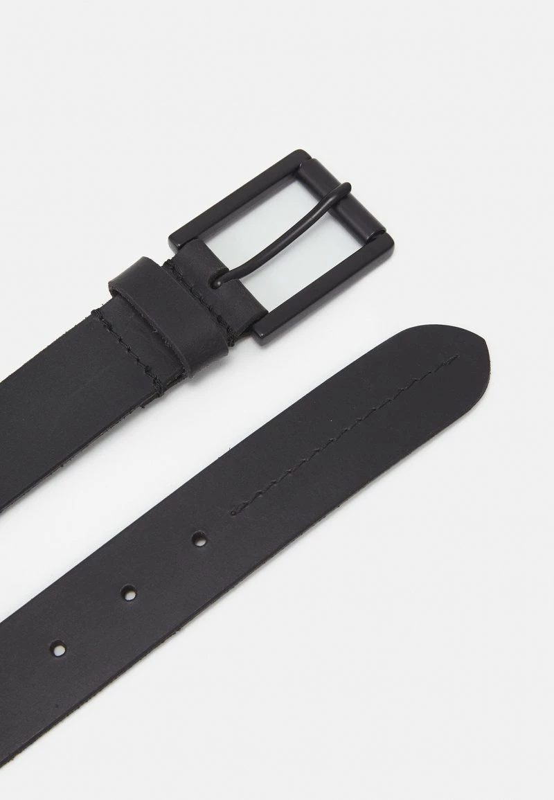 Pier One Hombre LEATHER - Cinturón - Black 4 Pier One Hombre LEATHER - Cinturón - Black - Imagen 2