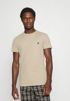 Pier One Hombre Camiseta Básica - Beige