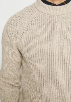 Pier One Hombre CHUNKY MOCKNECK JUMPER - Jersey De Punto - Mottled Beige -Pier One Comercio edc403e656a74a09b45ad43587427eb2