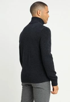 Pier One Hombre Jersey De Punto - Mottled Dark Blue -Pier One Comercio ee2a858d252d43b8b5486c30c5f342ed