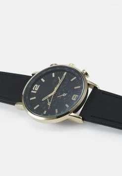 Pier One UNISEX - Reloj - Black/gold-coloured, Unisexo -Pier One Comercio ee54e23d4e8948b7b4e4970433e94013