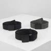 Pier One Unisexo 3 PACK UNISEX - Cinturón - Black/dark Blue/grey -Pier One Comercio efed8bf0dc7543079b858b8226f16b78