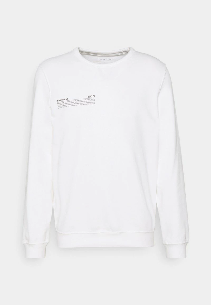 Pier One Hombre Sudadera - White 5 Pier One Hombre Sudadera - White - Imagen 3