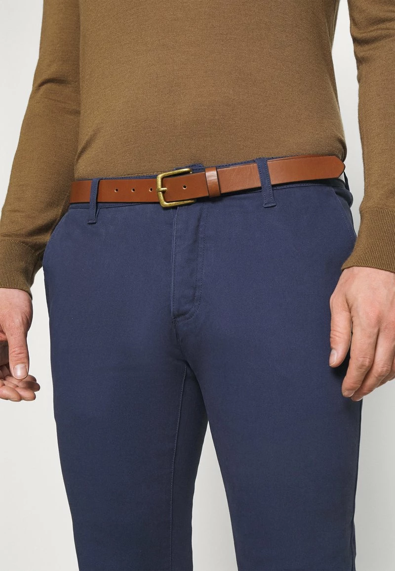 Pier One BELTED - Pantalones Chinos - Dark Blue, Hombre 7 Pier One BELTED - Pantalones Chinos - Dark Blue, Hombre - Imagen 5