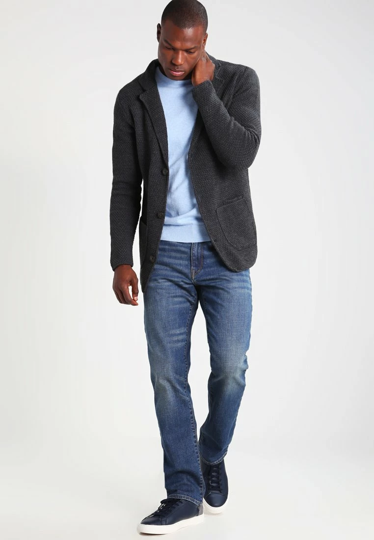 Pier One Chaqueta De Punto - Mottled Dark Grey, Hombre 4 Pier One Chaqueta De Punto - Mottled Dark Grey, Hombre - Imagen 2