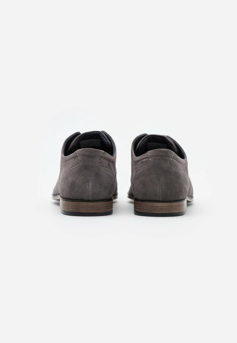Pier One LEATHER - Zapatos Con Cordones - Grey, Hombre 5 Pier One LEATHER - Zapatos Con Cordones - Grey, Hombre - Imagen 3