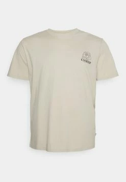 Pier One Hombre Camiseta Estampada - Light Grey