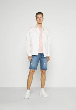 Pier One Hombre Camiseta Estampada - Pink -Pier One Comercio fb6b7486be854c1ab8d237daf95cc2ba