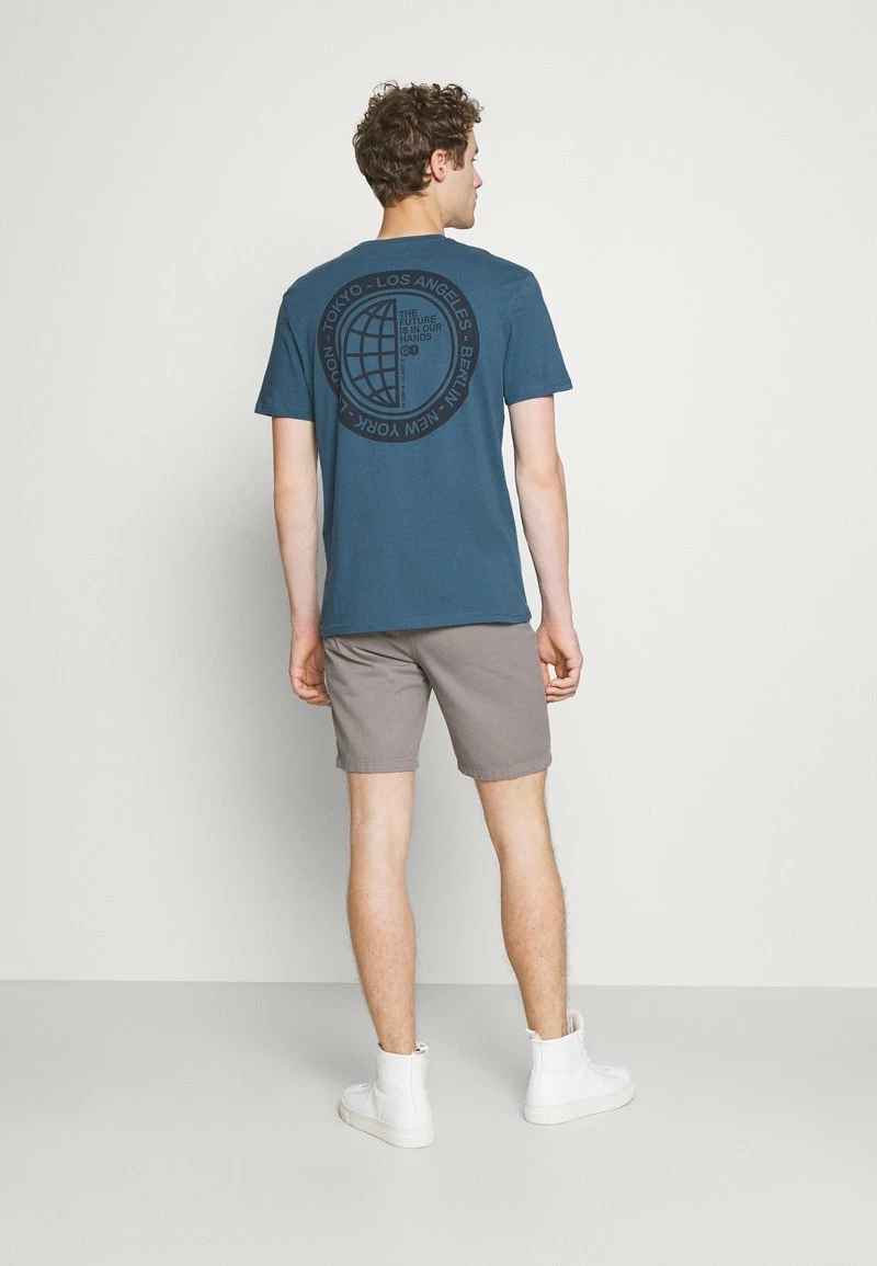 Pier One Hombre Camiseta Estampada - Blue 5 Pier One Hombre Camiseta Estampada - Blue - Imagen 3