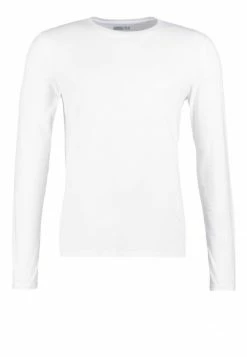 Pier One Hombre Camiseta De Manga Larga - White -Pier One Comercio fdb29d820ff2418398871219027b7451