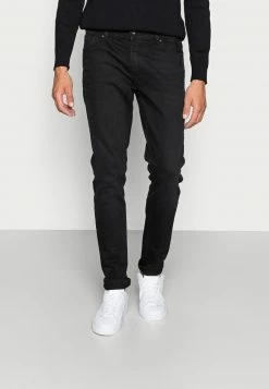 Pier One Hombre Vaqueros Pitillo - Black Denim