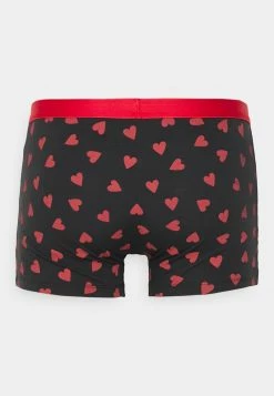 Pier One Hombre VALENTINE'S HEARTS BOXERS 2PACK - Culotte - Black/red -Pier One Comercio ff23876d24c74db3b50751369341c0cb